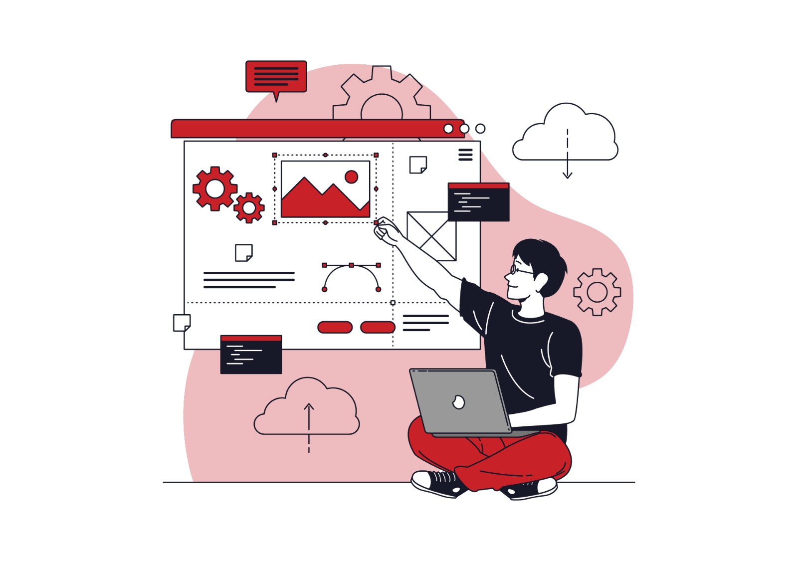 تصميم وتطوير المواقع الإلكترونية